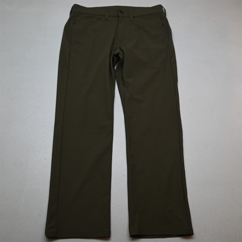 Levis 31x30‎ Brown Performance 003KR 514 Straight Tech Mens Pants